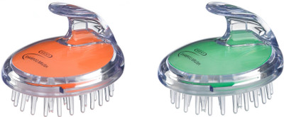 

Kent Combo Unique Waterproof SH1 Shampoo Brush (Orange andGreen)