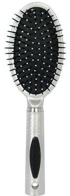 

Looks United Premium Collection Cushioned Silver Hair Brush