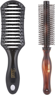 

ROOTS Mens Hair Brush & Anti-Bacteria Round Brush