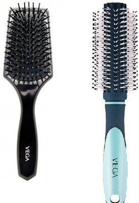 

VEGA Mini Paddle Brush & Round Brush