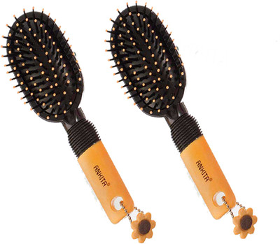 Ankita Mini Hairbrush(Set of 2)