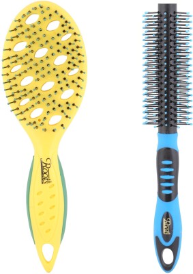 Flipkart - Roots Sporty Rubber Grip Round & Sporty Vented Hair Brush
