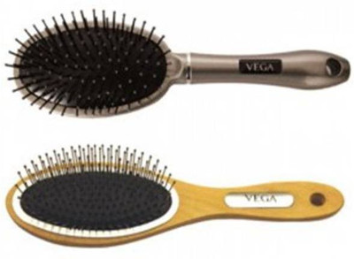 

VEGA Cushioned Brush Steel Pin H1-CB & Cushioned Brush E10-CB (Pack OF 2)