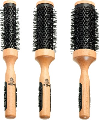 

Kent Real Beechwood Blow Drying Brush Set (Small,Medium & Large)