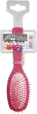 

Boreal Paddle Hair Brush Pink Colour Oval Model Display Hang Thermoresistant