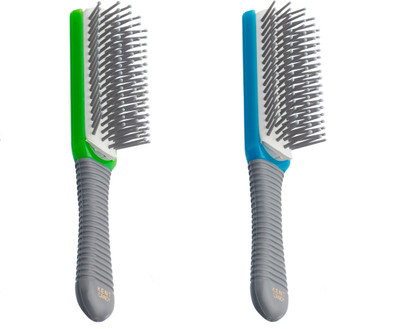 

Kent Combo KB Candy Pocket Brushwith Removable Pad (Green+Blue)