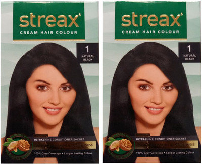 Buy Streax Cream Natural Black 1, Pack of 2, , Natural Black on Flipkart | Buy Streax Cream Natural Black 1, Pack of 2, , Natural Black on Flipkart |