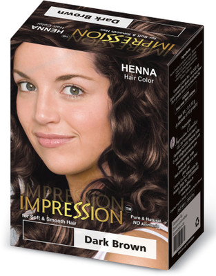 

Impression Henna Based Hair Color(Dark Brown)