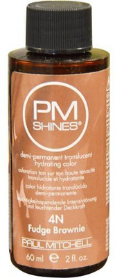 

Paul Mitchell Shines 4N (Fudge Brownie) 2 oz. Hair Color(Multicolor)