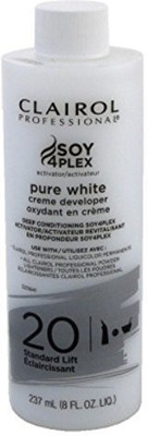 

Clairol Pure White 20 Creme Developer Standard Lift 8oz (2 Pack) Hair Color(Multicolor)