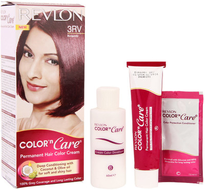 

Revlon Color 'N Care Permanent Hair Color Cream Hair Color(3RV Burgundy)