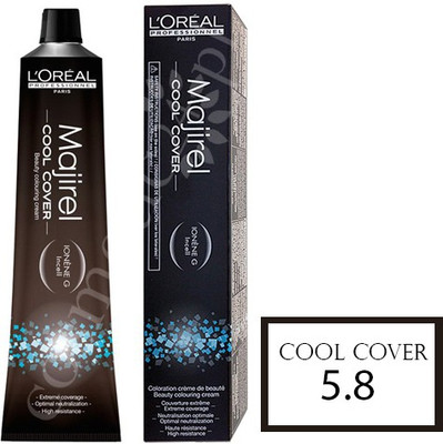 

L'Oreal Professionnel Majirel Cool Cover Hair Color(5.8 Light Mocha Brown)