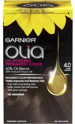 

Garnier Olia Oil Powered Permanent Hair color Hair Color(4.0 Dark Brown)