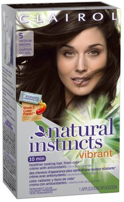 

Clairol Natural Instincts Vibrant Hair Color(Medium Brown)