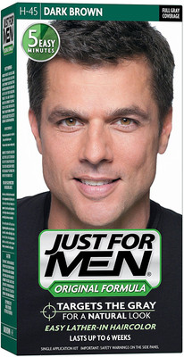 

Just For Men Hair Color DARK BROWN(H-45) Hair Color(DARK BROWN)