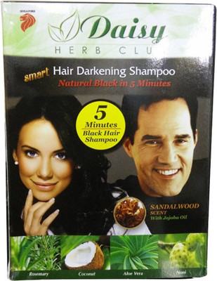 

Daisy Herb Club Hair Darkening Shampoo Hair Color(Natural Black)