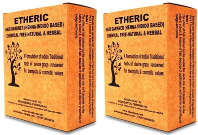 

Etheric Henna & Indigo Based Combo Pack Hair Color(Khaki)
