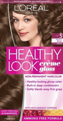 

L'Oreal Paris Paris Healthy Look Creme Gloss Color Hair Color(Truffle)