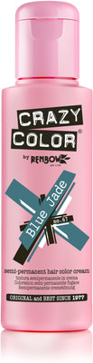 

Crazy Color Semi-Permanent Hair Color(Blue Jade)