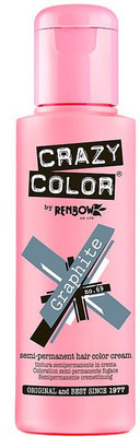 

Crazy Color Semi-Permanent Hair Color(Graphite)
