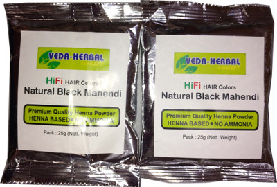 

Veda Herbal Concept temprory Powder Hair Color(Natural Black)