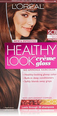 

L'Oreal Paris Paris Healthy Look Creme Gloss Hair Color(Chestnut Brown)