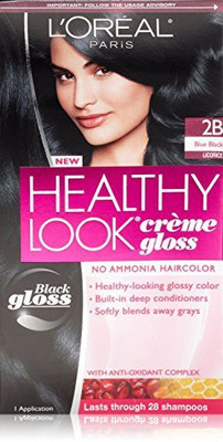 

L'Oreal Paris Paris Healthy Look Creme Gloss Hair Color(Licorice)