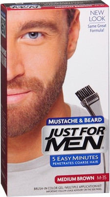 

Just For Men Medium Brown Brush In Gel Hair Color(Medium Brown)