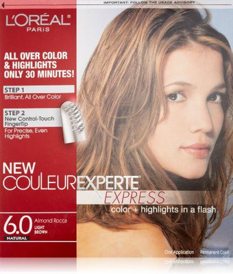 

L'Oreal Paris Couleur Experte Express Hair Color(6 Light Brown, Almond Rocca)