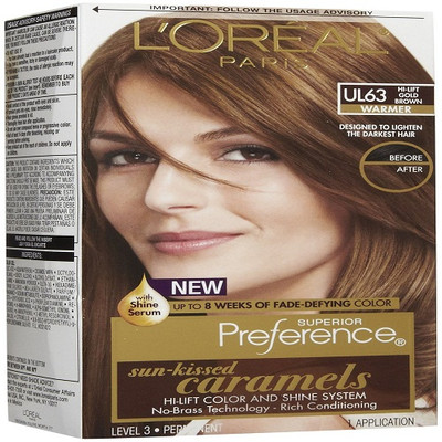 

L'Oreal Paris Sun-Kissed Caramels Hi-Lift Hair Color(Gold Brown)