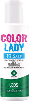 

Cab's Color Lady Semi-Permanent Hair Color(Apple Green - 06)