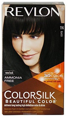 

Revlon Colorsilk With 3d Technology Black 1n, Hair Color(Black)