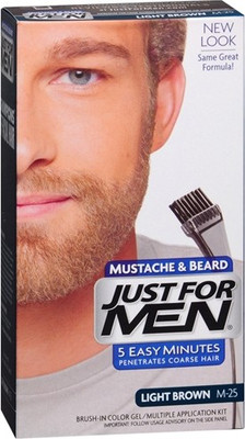 

Just For Men BRUSH IN COLOR GEL Hair Color(Light Brown)