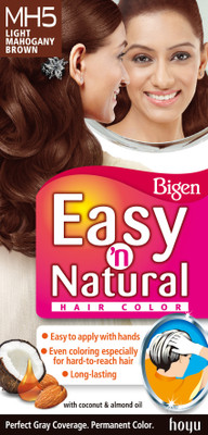 

Bigen Easy N Natural Mh5 Hair Color(Light Mahagany Brown)