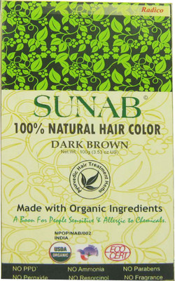 

Sunab 100% Natural Dark Brown Hair Color(Dark Brown)