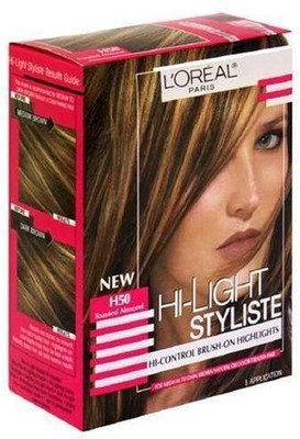 

L'Oreal Paris Hi-Light Styliste Highlights Hair Color(H50 Toasted Almond)