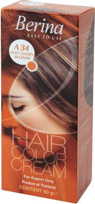 

Berina A34 Hair Color(Light Golden Blonde)