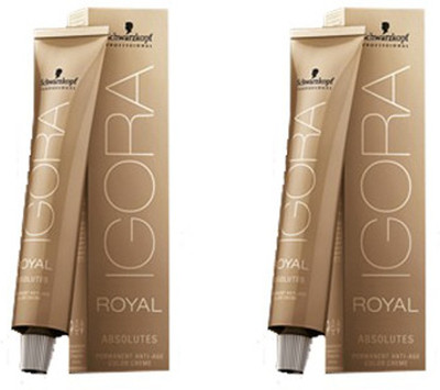 

Schwarzkopf Igora Royal Absolutes - Pack of 2 Hair Color(5-60 Light Brown Gold Natural)