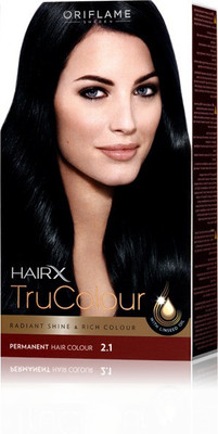 

Oriflame Sweden HairX TruColour - 2.1 Hair Color(BLUE BLACK)