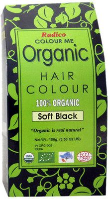 

Colour Me Organic Powder Hair Color(Soft Black)