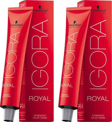 

Schwarzkopf Igora Royal Cream Pack of 2 Hair Color(Dark Blonde Chocolate Gold 6-65)