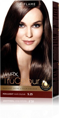 

Hairx Tru Colour Radiant Shine & Rich Hair Color(Intense Brown)