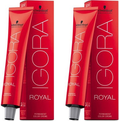 

Schwarzkopf IGORA Royal Pack of 2 Hair Color(Natural 5-0)