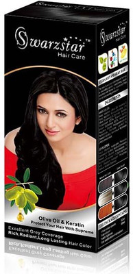 

Swarzstar Permanent Moisture Cream Hair Color(Dark Brown-3.0)