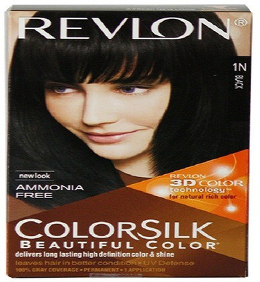 

Revlon Colorsilk With 3D Technology Hair Color(1N Black)