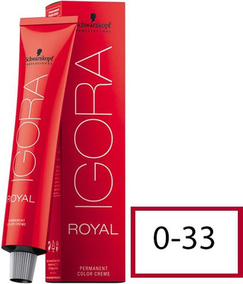 

Schwarzkopf Igora Royal Hair Color(0-33 Anti-Red Concentrate)
