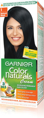 

Garnier Color Naturals Regular Shade 1 Hair Color(1 Natural Black)