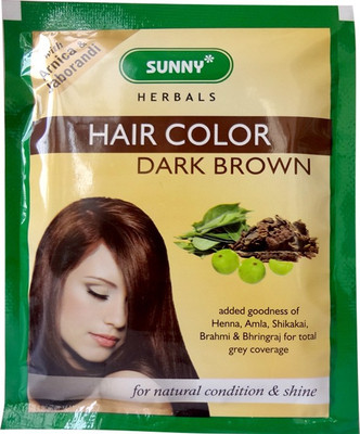 

Bakson's Sunny Pack Of 12 Hair Color(Dark Brown)
