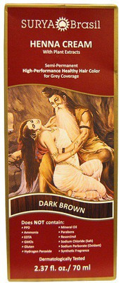 

Surya Henna Dark Brown Cream Hair Color(Dark Brown)