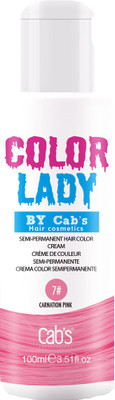

Cab's Color Lady Semi-Permanent Hair Color(Carnation Pink - 07)